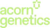 Acorn Genetics Logo in Acorn Green